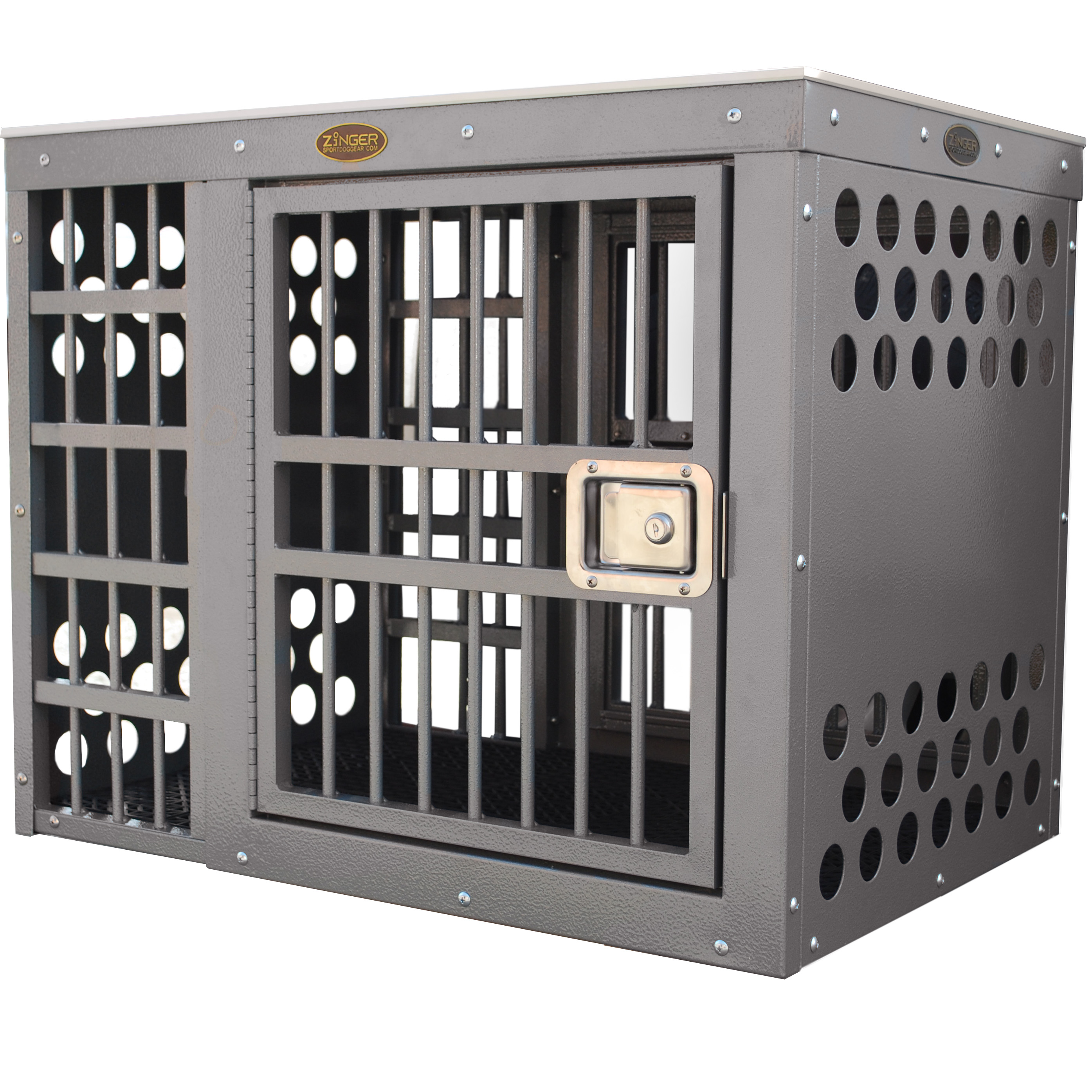 Side door dog crate discount